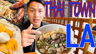 Exploring LA Thai Town! YES THERE IS A THAI TOWN