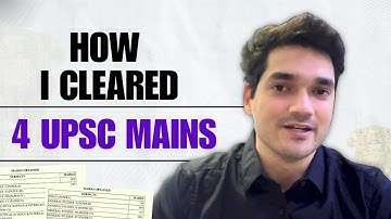 How I cleared 4 UPSC Mains ? | My learnings and Mistakes to avoid | UPSC Mains Strategy #upsc