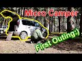 Citroen Car "Micro Camper" 2 Nights in the Forest. Woodland photography, First time using the Camper