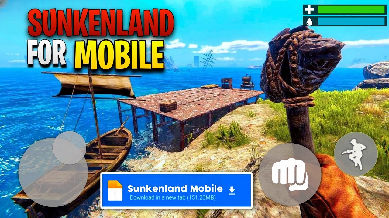 Top 5 Games Like Sunkenland For Android | Games Like Sunkenland Android  | Sunkenland Android