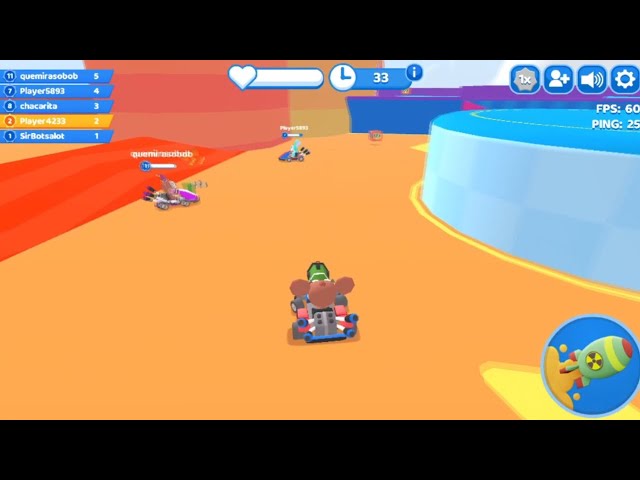 Challenge Speed With Smash Karts