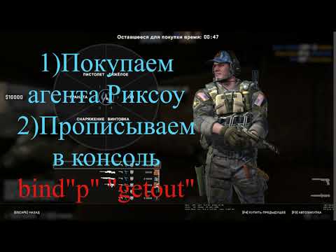 Гайд,как орать за агента Риксоу в кс:го?