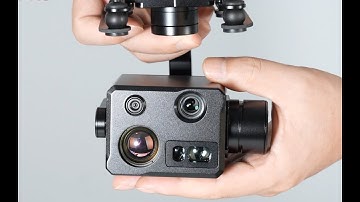 H4T-25 Mini 3-Axis 8K Quad-Sensor AI Gimbal Camera