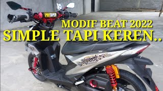 Modifikasi Simple Honda Beat Street 2022