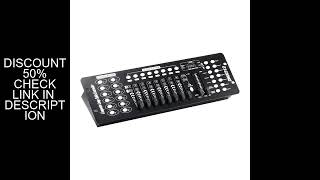 Fieryzeal 192 DMX Controller DJ Equipment DMX 512 Console Stage Lighting DJ Control For LED Par Movi