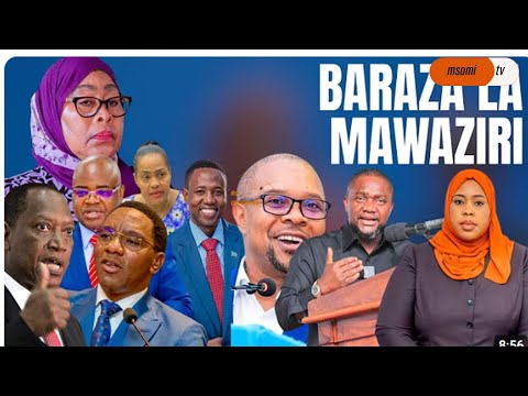 BARAZA JIPYA LA MAWAZIRI MAKONDA WANU RIDHIWANI NDANI WENGI WATEMWA