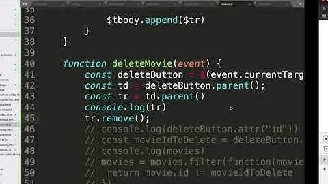 150 Navigating to parent and delete elements from DOM with jQuery