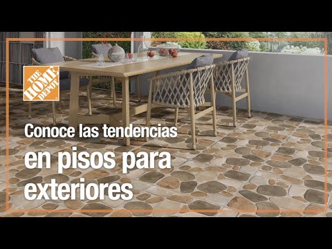 Villano Interesar aleación Conoce las tendencias para pisos exteriores | Pisos | The Home Depot Mx -  YouTube