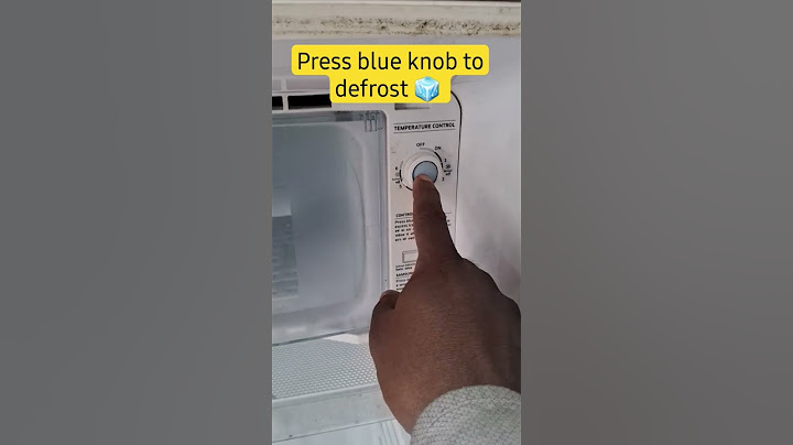 How to defrost fridge🧊❄️ #samsung