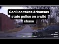 2020 Cadillac ￼takes Arkansas state police on a crazy pursuit | don’t be like John #lrhn #police