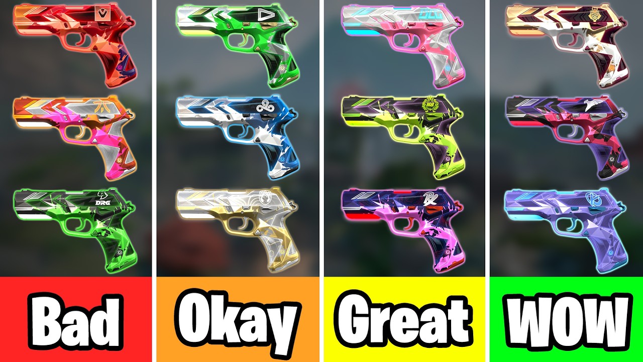 Ranking All 43 VCT Team Capsules in VALORANT (2025) - YouTube