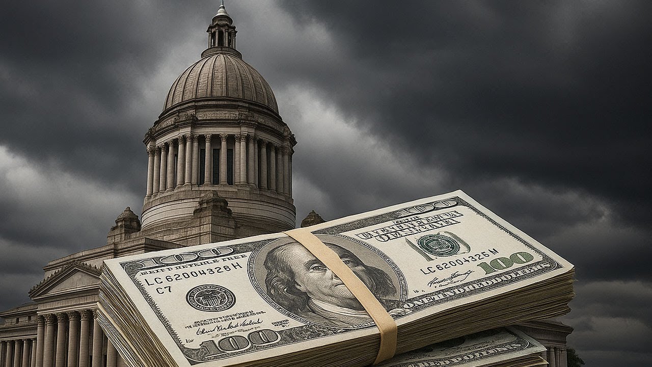 Бюджетный дефицит в размере 720 млн долларов после 40 лет правления демократов, винит в этом тари...