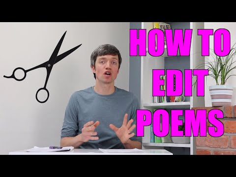 How to re-draft and edit a poem – guided interactive tutorial (Simon Mole x National Literacy Trust)