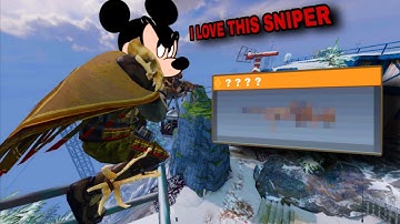 Using The Best Legendary Sniper Skin In CODM (Mickey Mouse Voice)