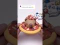 Pizza Capybara 🍕 #clay #clayart #capybara #shorts