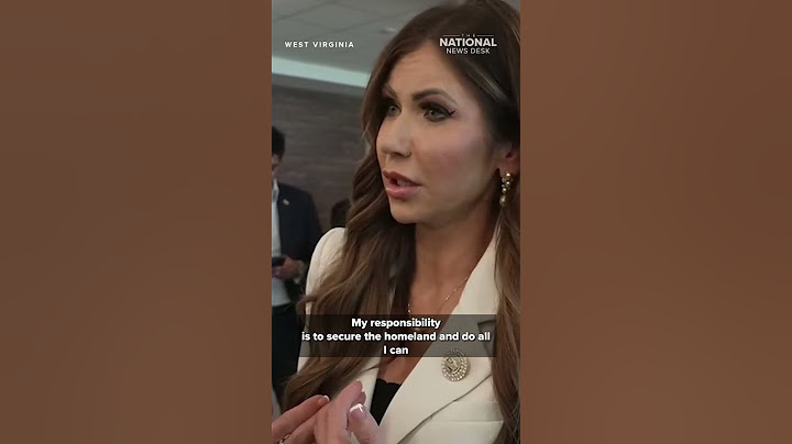 Noem says Trump has important decisions after Iran attack in U.S. base in Qatar
