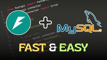 Connect FastAPI to MySQL in 6 Minutes — FastAPI MySQL Tutorial
