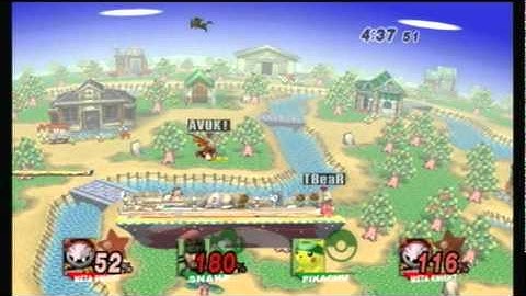 Genesis 2: Tearbear (MK)/Havok (MK) vs. MVD (Snake)/ESAM (Pikachu) - SSBB