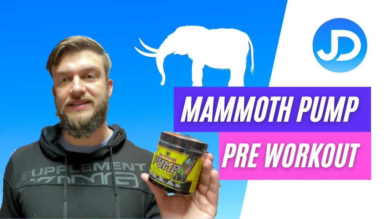 Best Mammoth pump pre workout review for Routine Workout