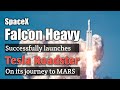 Falcon Heavy, SpaceX&#39;s powerful rocket, successfully launches on its maiden voyage.