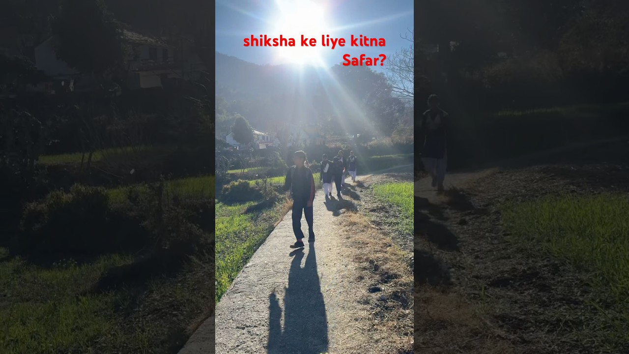 The struggle of mountain children