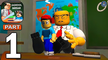 School Break: Obby Escape - Gameplay Walkthrough Part 1 School Obby Escape Full Game (Android, iOS)