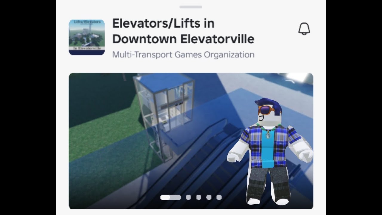 Lift tour @ Elevators/Lifts in Downtown Elevatorville | Roblox