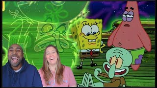 THE MOST SAVAGE MOMENTS IN SPONGEBOB - REACTION