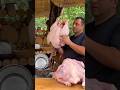 2 Incredible Dishes of Huge Turkeys! Fed All the Children of in the Village#shorts