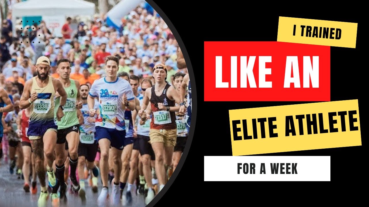 I Trained Like An Elite Athlete For A Week - YouTube