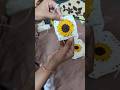 Sunflower Crochet as a beginner #crochetforbeginners #hobby #beginner #dailyshorts