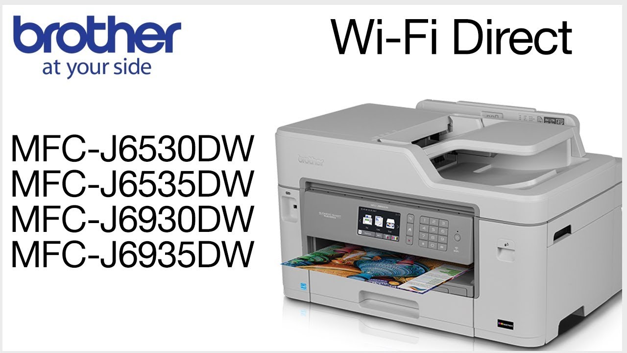 Connect to MFCL3770CDW with Wi-Fi Direct 