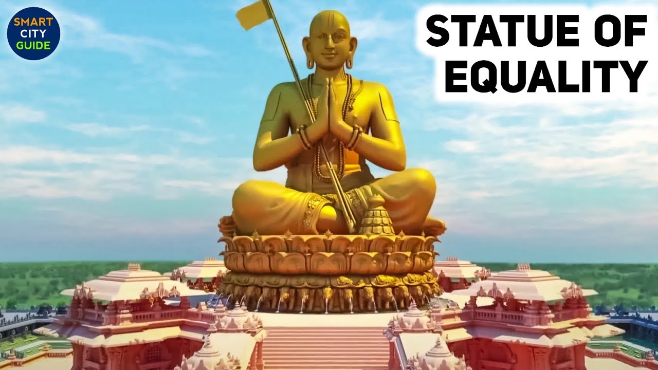 STATUE OF EQUALITY World s 2nd Tallest Sitting STATUE In INDIA Is statue-of-equality-world-s-2nd-tallest-sitting-statue-in-india-is