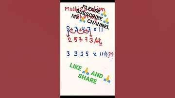 #maths #tricks📚#multiplication #multiple #viralshorts✍️#trickshots #mathstricks #mathsviral #shorts