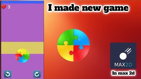 I made new color ball Game in max 2d please watch ll Max 2d game engine android ll Hayato Gaming
