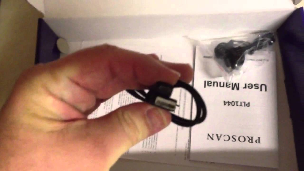 Proscan 10.1" Internet Tablet Un-boxing