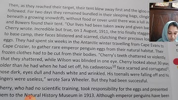 English class 8 unit 4 sec 1 emperors on ice part 2