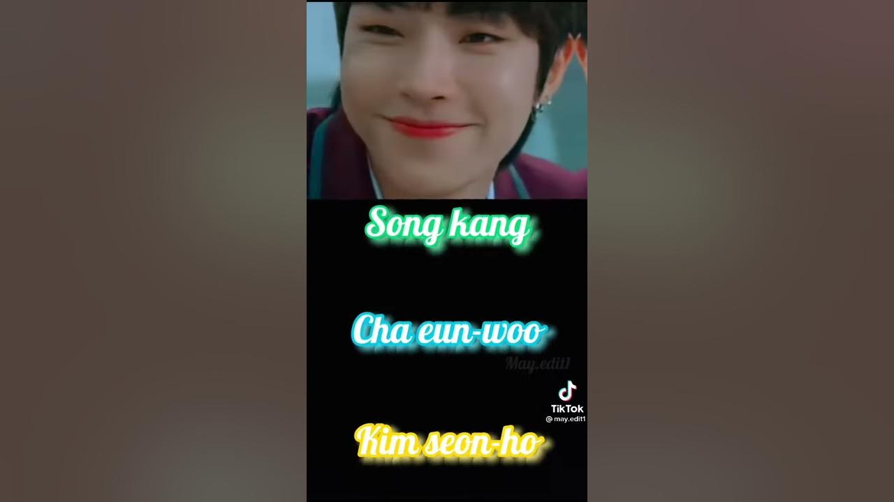 Hwang in yeop, Song kang, Cha eun woo y Kim Seon ho