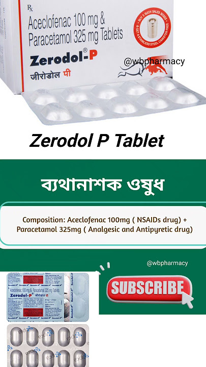 Zerodol P Tablet Uses Composition #zerodol #zerdolp