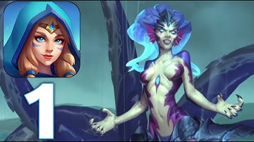 Call of Antia: Match 3 RPG Gameplay Walkthrough Part 1 - Tutorial (ios,Android)