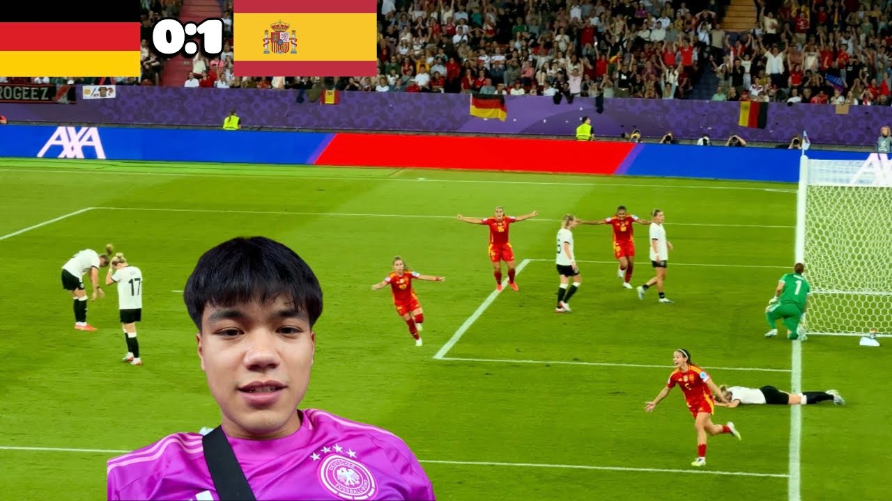 AITANA LÄSST DEUTSCHLAND KEINE CHANCE 🇩🇪🇪🇸| Stadion Vlog