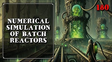 180. Numerical Simulation of Batch Reactors | Mass Transfer, Chemical Engineering | The Engineer Owl