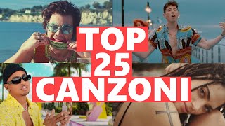 Top 25 Canzoni - 31 Agosto 2020