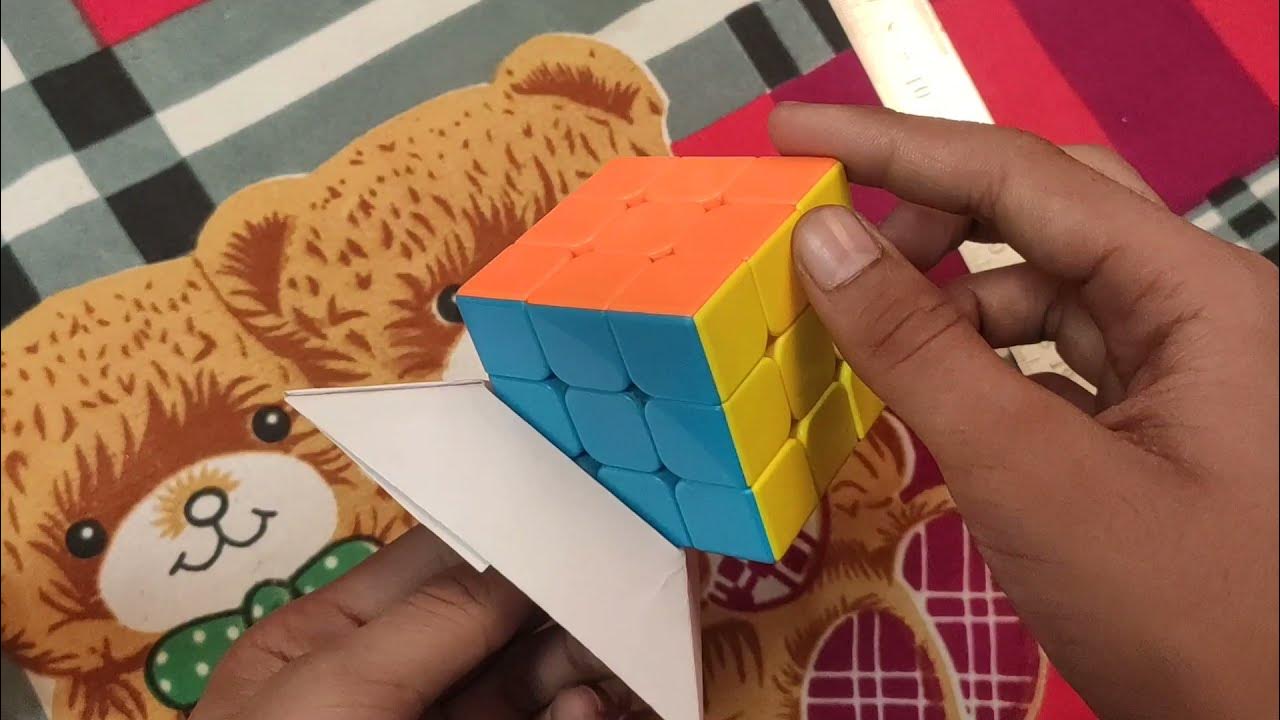 How to make a Rubik's Cube stand within few minutes only by Swaransh