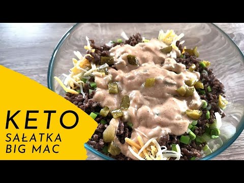 KETO | LOW CARB sałatka BIG MAC