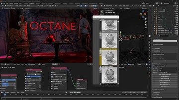 OCTANE - Lesson 07 - Materials and Channels, Mesh Emitter, Emissive, Neon, Plastic, Metal, Glass