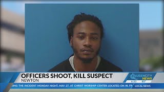 Newton man fires at officers, EMS after shooting woman