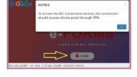 NIC VPN Registration Process
