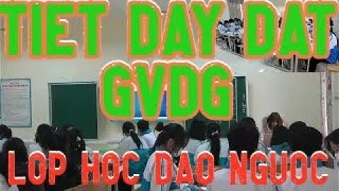 Tiết dạy thực hành đạt giáo viên dạy giỏi cấp tỉnh môn Văn tổ chức rất hay-Lớp học đảo ngược-Lê Hạnh