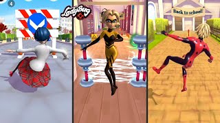 Miraculous Ladybug & Cat Noi‪r 🐞 NEW HEROES BATTLE RUN: KAGAMI VS QUEEN BEE VS MISTER BUG! screenshot 4